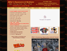 Tablet Screenshot of millerslynbrook.com